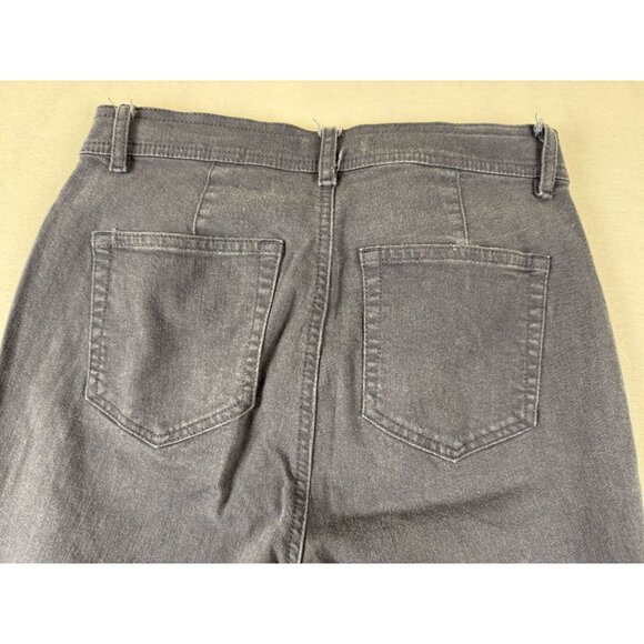 Loft Women's Denim Skinny Jeans Flat Front Coin Pockets Blue Size 4 Petite - Picture 3 of 8